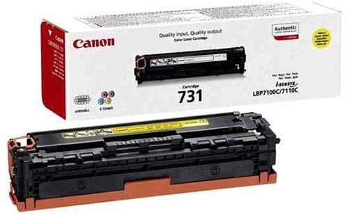 Canon 731 Laser Toner Cartridge - Yellow - eBuy UAE